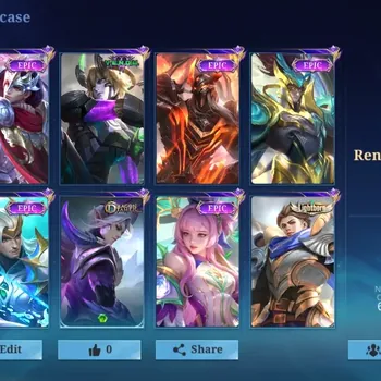 Mobile Legends: Bang Bang Accounts Collector Global|116H 218S|Renowned|CollectorNatalia|Lightborn Alucard|Rising