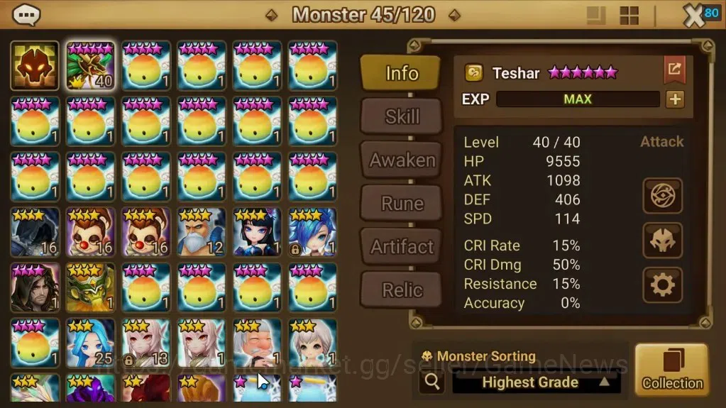 Summoners War: Sky Arena Accounts ASIA|Lv 26|Ready Gacha|105 12-YSC + 160 11-YSC + 3 image 10