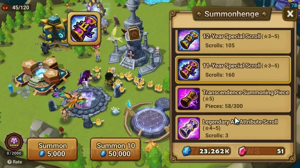 Summoners War: Sky Arena Accounts ASIA|Lv 26|Ready Gacha|105 12-YSC + 160 11-YSC + 3 image 12