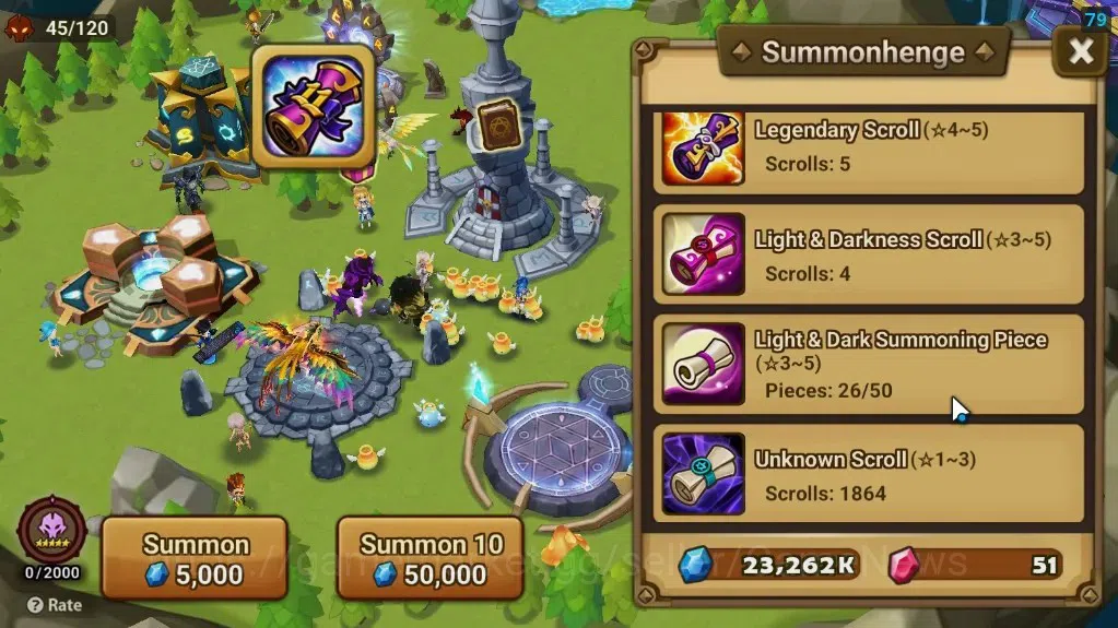 Summoners War: Sky Arena Accounts ASIA|Lv 26|Ready Gacha|105 12-YSC + 160 11-YSC + 3 image 13