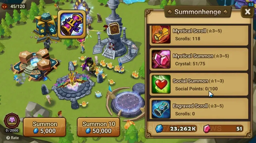 Summoners War: Sky Arena Accounts ASIA|Lv 26|Ready Gacha|105 12-YSC + 160 11-YSC + 3 image 14