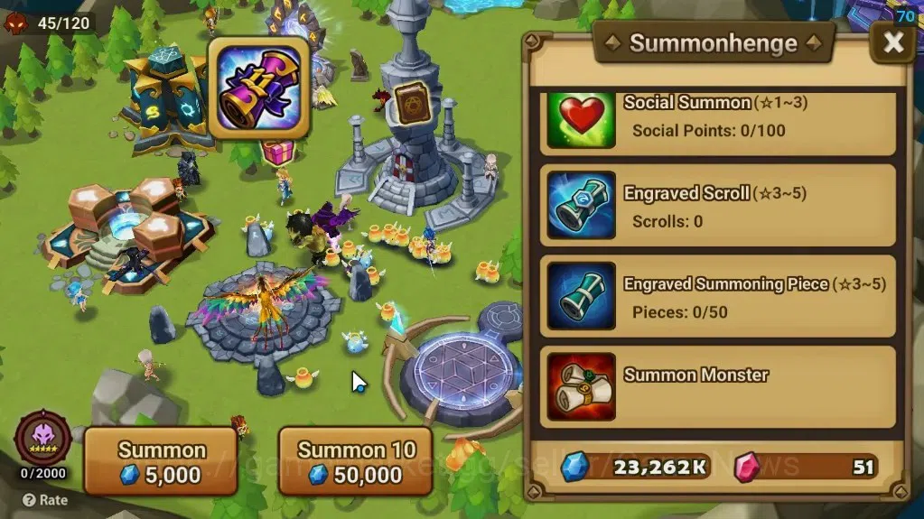 Summoners War: Sky Arena Accounts ASIA|Lv 26|Ready Gacha|105 12-YSC + 160 11-YSC + 3 image 15