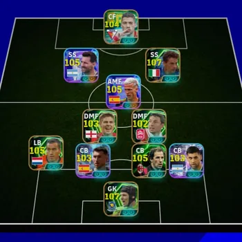 eFootball Accounts High-End Kolektif 3223+ Suarez x Messi x Baggio x Dani Olmo x Gerrard x Cech x Van Bronckhorst x Rui
