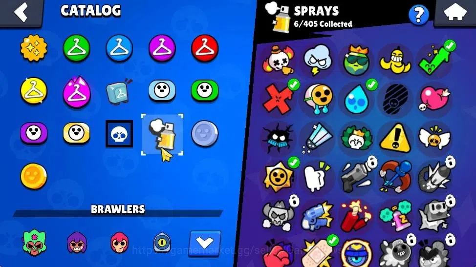 Brawl Stars Accounts 1005 Trophy | 20 Brawler 3 Max Lvl [Shelly,Penny,B image 13