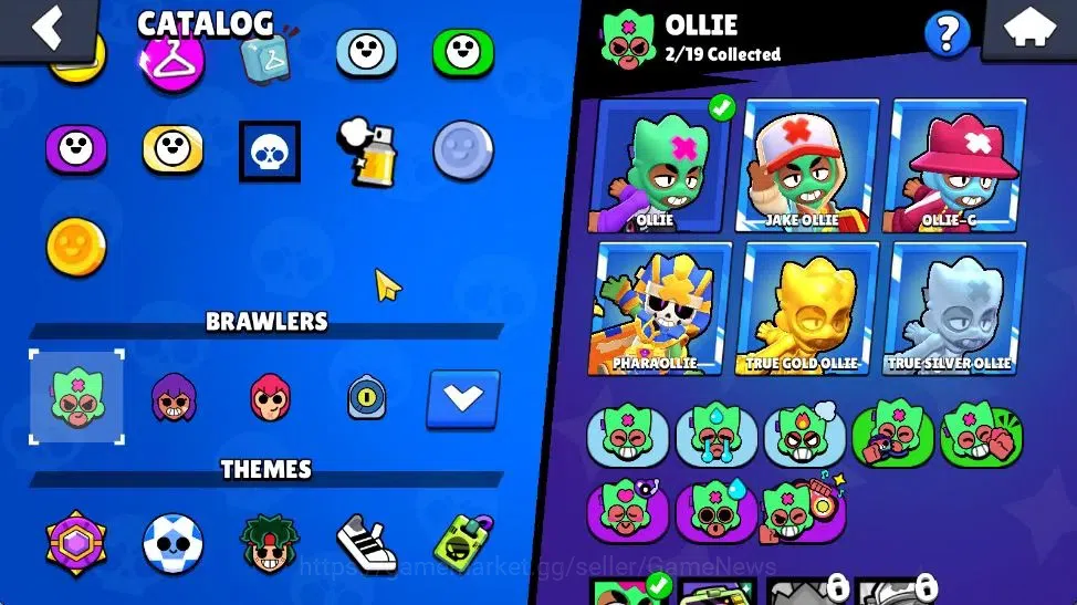 Brawl Stars Accounts 1005 Trophy | 20 Brawler 3 Max Lvl [Shelly,Penny,B image 17