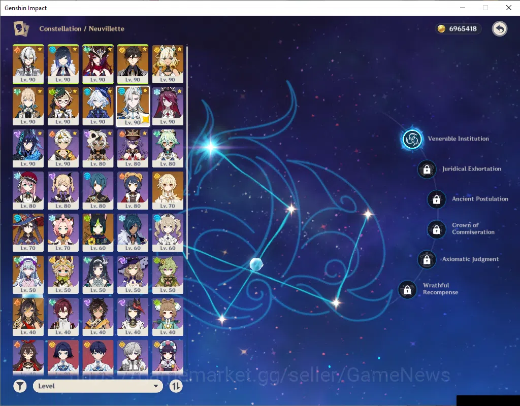 Genshin Impact Accounts ASIA|AR 59|8Limited+7(*5Weapon)|Arlecchino+Sign,Ch image 11