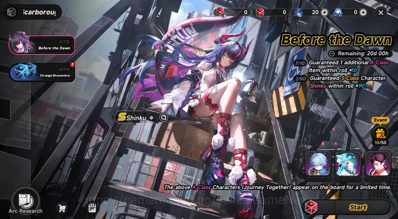Neverness to Everness Accounts Global SEA|HL 5|3 S-Class 2 Limited (Shinku,Nanally),Baicang|2 Selector Box|Underboss 9