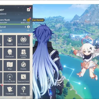 Genshin Impact Accounts Starter ASIA|Starter AR 25|1 Limit(Flins)+Mizuki,Etc|Low Explore|QA Chapter 1 Act 1|MC Male|Check