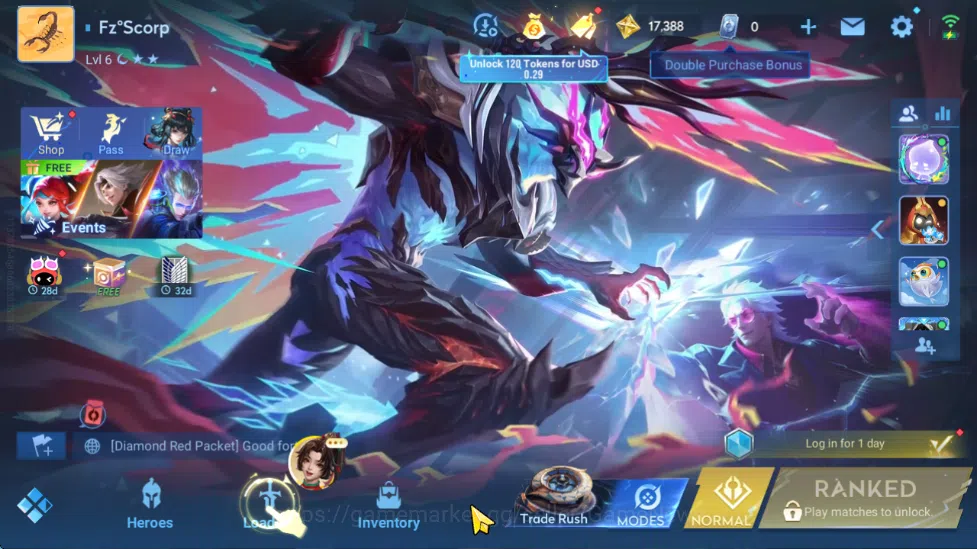 Honor of Kings Accounts Hero 12 Skin 6|De Renjie(Legend),Buron(S2),2 Rare( image 1