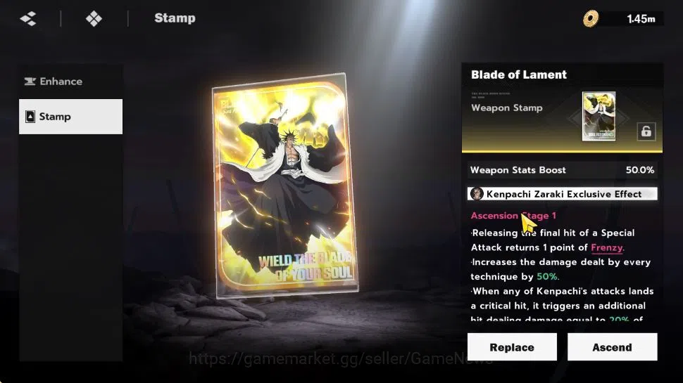BLEACH: Soul Resonance Accounts NuverseSEA|Lv 76|5K Jade|10 SSR[(ToshiroB4,AizenB1 image 17