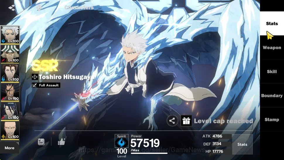 BLEACH: Soul Resonance Accounts NuverseSEA|Lv 76|5K Jade|10 SSR[(ToshiroB4,AizenB1 image 2