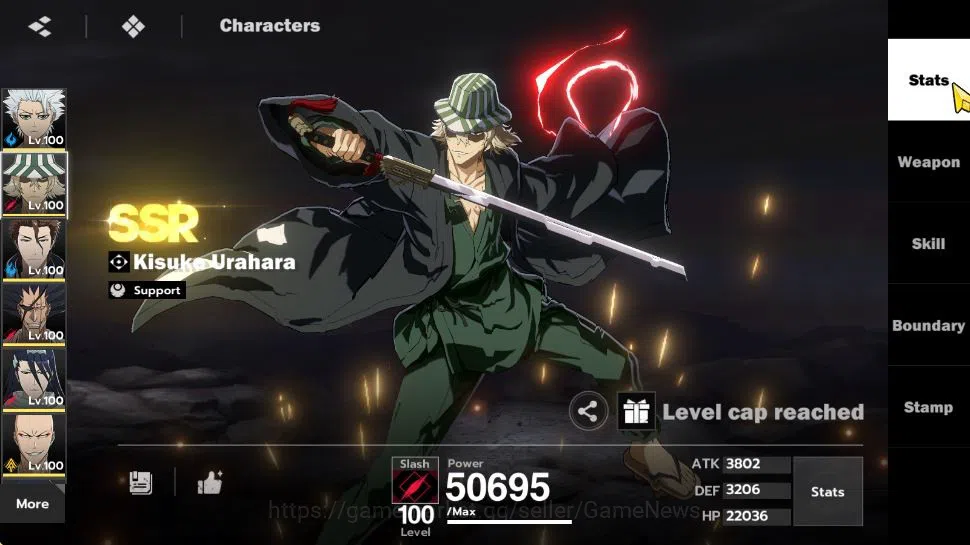 BLEACH: Soul Resonance Accounts NuverseSEA|Lv 76|5K Jade|10 SSR[(ToshiroB4,AizenB1 image 6
