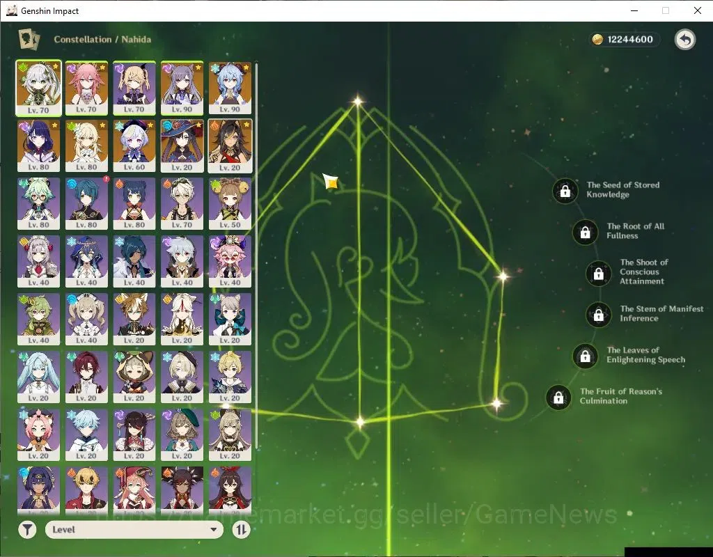 Genshin Impact Accounts ASIA|AR 55|4 imit+1(*5Weapon)|Nahida,Yaemiko,Raide image 5