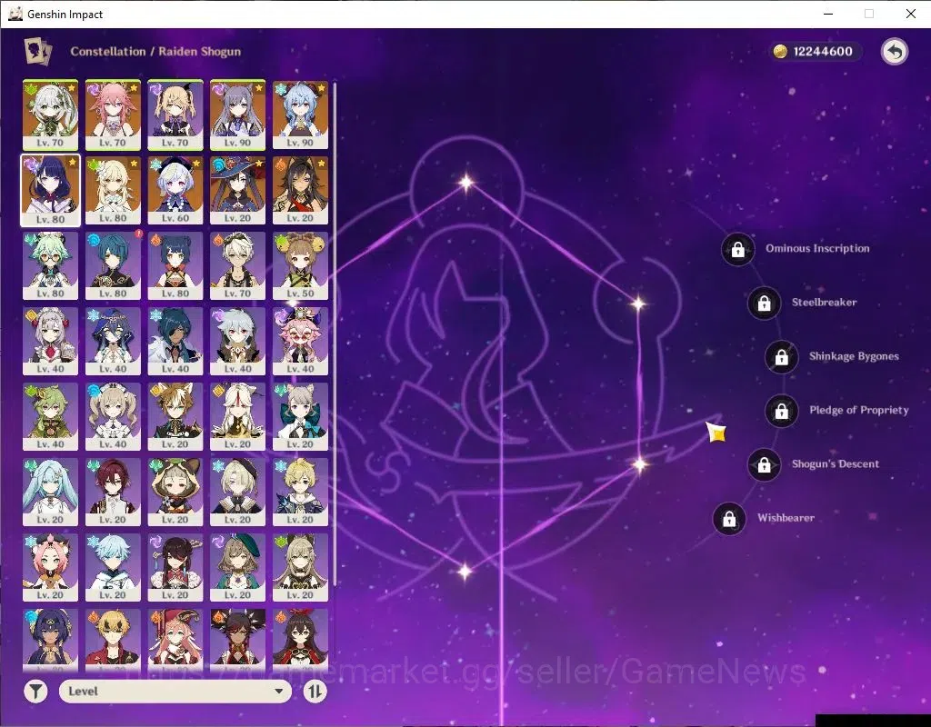 Genshin Impact Accounts ASIA|AR 55|4 imit+1(*5Weapon)|Nahida,Yaemiko,Raide image 6