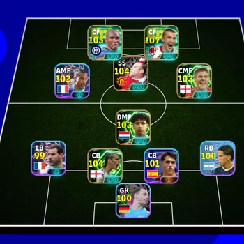 eFootball Accounts Legends & Iconic Players EFOOTBALL COLECTIVE 3182+ | NEW CARD ANDRY SEVCHENKO,SAMUEL ETOO,W ROONEY,S