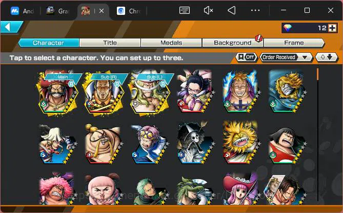 One Piece Bounty Rush Accounts Others GLOBAL| EX 4| PR 8|BP Kuzan,GP Newgate,Borsalino,KotP Roger,etc|More Detail Check 3
