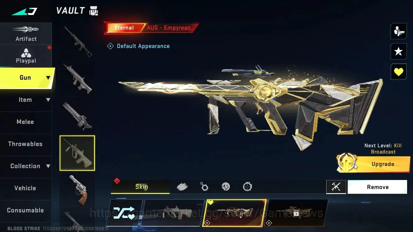 Blood Strike Accounts ASIA|ETERNAL AUG-Empyrean Lv2 | Legendary [KAG6,M4 image 6
