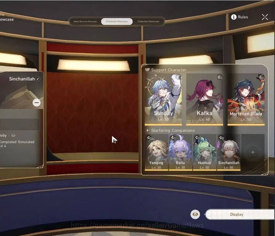 Honkai Star Rail Accounts Asia|TL 35|3 Limited|Mortenax Blade,Sunday,Kafka,H image 2