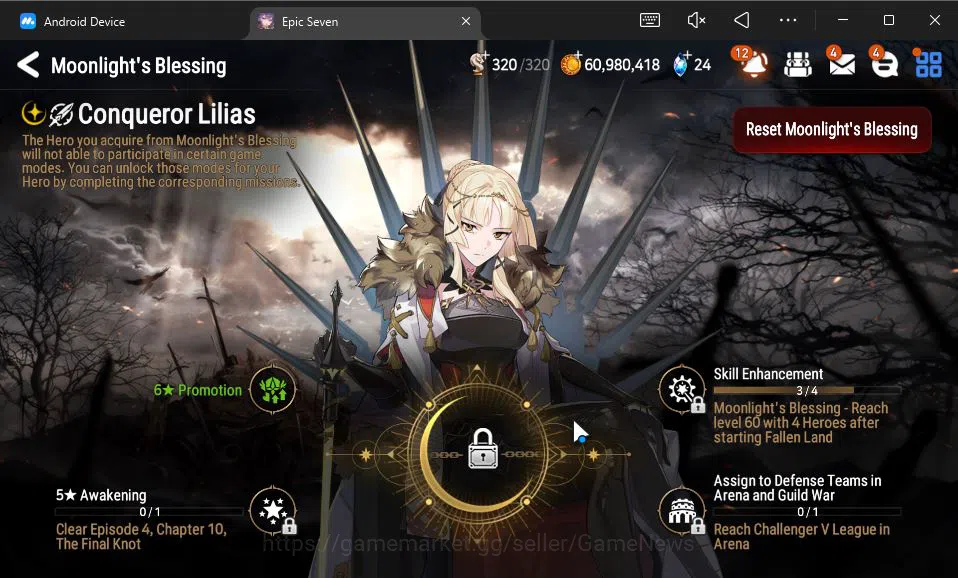 Epic Seven Accounts GBL UNVERIF|12 ML(LOT Scales,DK Sharun,Zio,Etc)+Se image 14