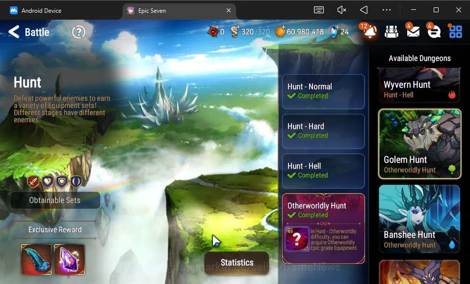 Epic Seven Accounts GBL UNVERIF|12 ML(LOT Scales,DK Sharun,Zio,Etc)+Se image 18