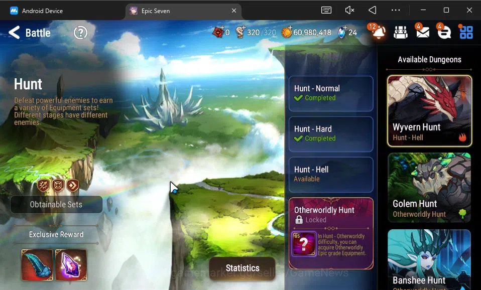 Epic Seven Accounts GBL UNVERIF|12 ML(LOT Scales,DK Sharun,Zio,Etc)+Se image 19
