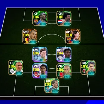 eFootball Accounts High-End =[ Collective 3299+ ]= ➜ Messi ➺ Hazard ➜ Gullit ➺ Eto'o ➜ Baresi ➺ Anderson ➜ Cruyff ➺ Rooney