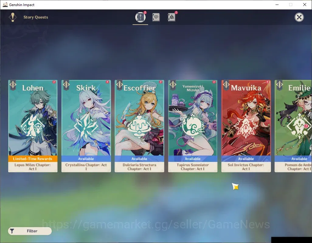 Genshin Impact Accounts ASIA|AR 56|Rate ON|6 Limited + 5 (*5Weap)|Lyney+Si image 18