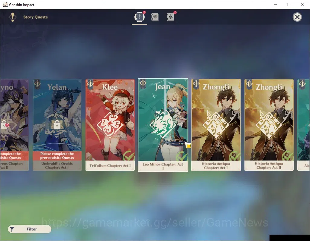 Genshin Impact Accounts ASIA|AR 56|Rate ON|6 Limited + 5 (*5Weap)|Lyney+Si image 20