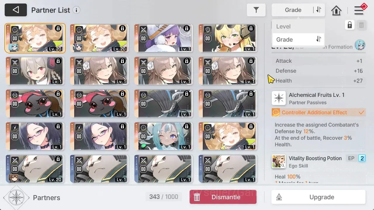 Chaos Zero Nightmare Accounts ASIA Lv21|Starter 7 6