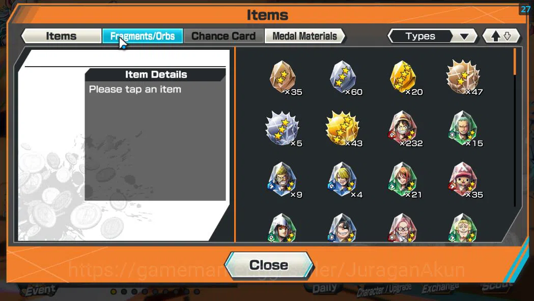 One Piece Bounty Rush Accounts Mid-Tier Global|2 EX META|Charlotte Linlin,Kaido's Son Yamato|Rank11|Log Bandai||Check 12