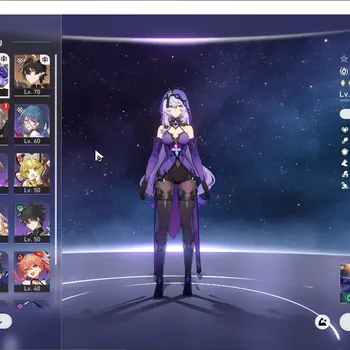Honkai Star Rail Accounts Others NA|1 GC|TL 55|5 Limited (Hysilens,Black Swan)+Sign Kafka,Archer,DHPT +1 STD Char