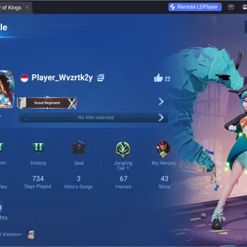 Honor of Kings Accounts Others Global|67H 43S|KIC Luna|4 Legend|5 Epic|AOT Mayene|1 LOM|2 Event Exclusive|1 Worldly,More