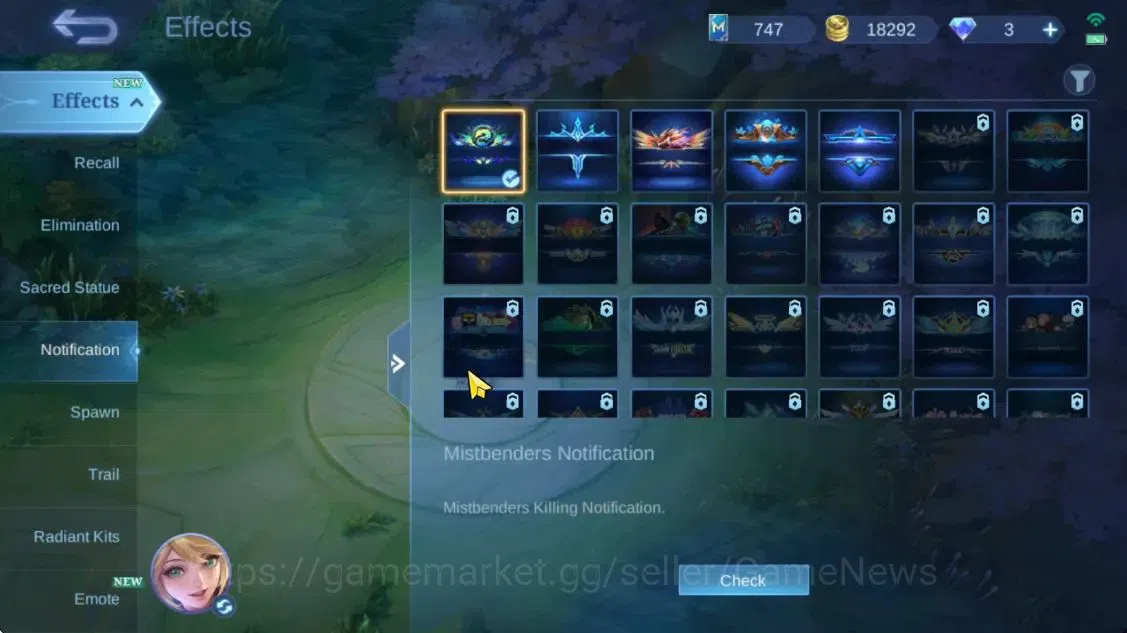 Mobile Legends: Bang Bang Accounts Hero 100|Skin 208|Mistbender Aldous,KOF Karina,Lbo image 15