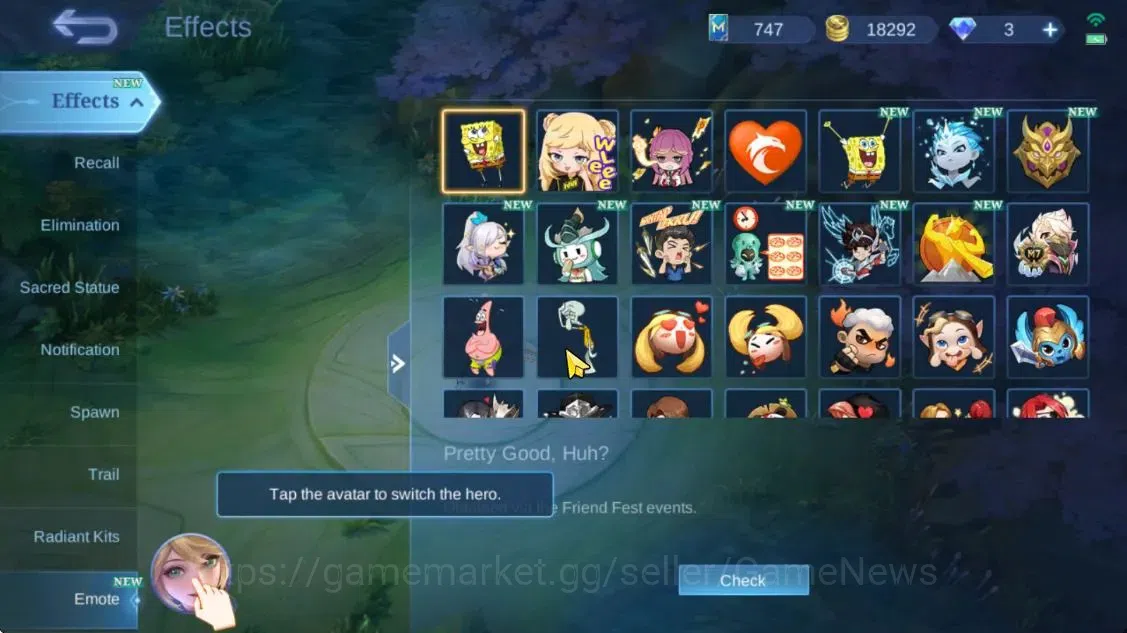 Mobile Legends: Bang Bang Accounts Hero 100|Skin 208|Mistbender Aldous,KOF Karina,Lbo image 17