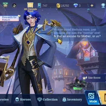 Mobile Legends: Bang Bang Collector Hero 100|Skin 208|Mistbender Aldous,KOF Karina,Lbo image 1