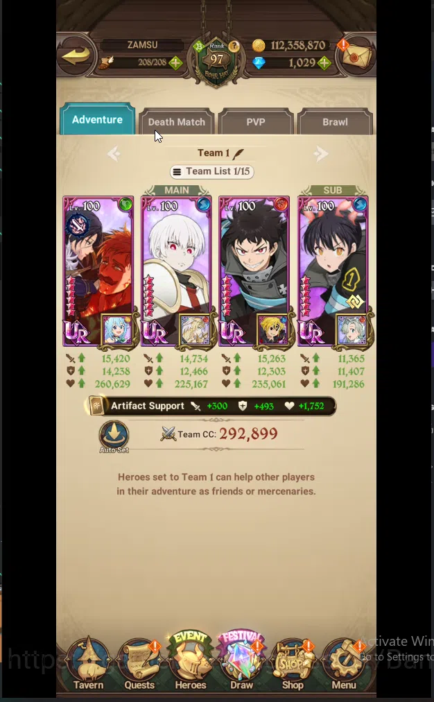The Seven Deadly Sins: Grand Cross Accounts ASIA | 5,1M CC | DM 1029| 3LR Roxxy,princess,Eliza image 10