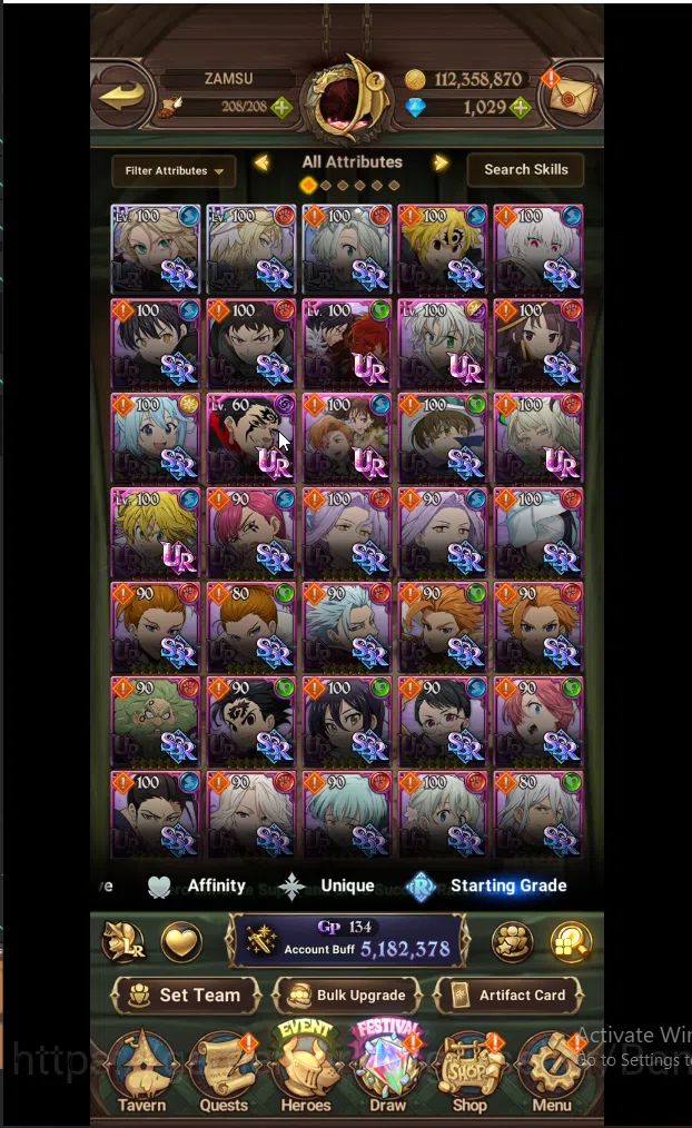 The Seven Deadly Sins: Grand Cross Accounts ASIA | 5,1M CC | DM 1029| 3LR Roxxy,princess,Eliza image 4