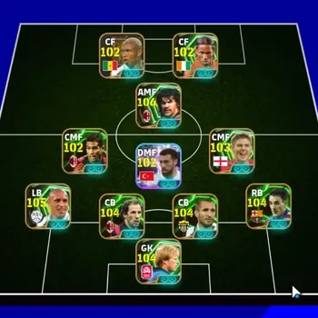 eFootball Accounts Legends & Iconic Players Android|Power 3199|17 Epic Ruud Gullit,Roberto Carlos,Franco Baresi,Oliver