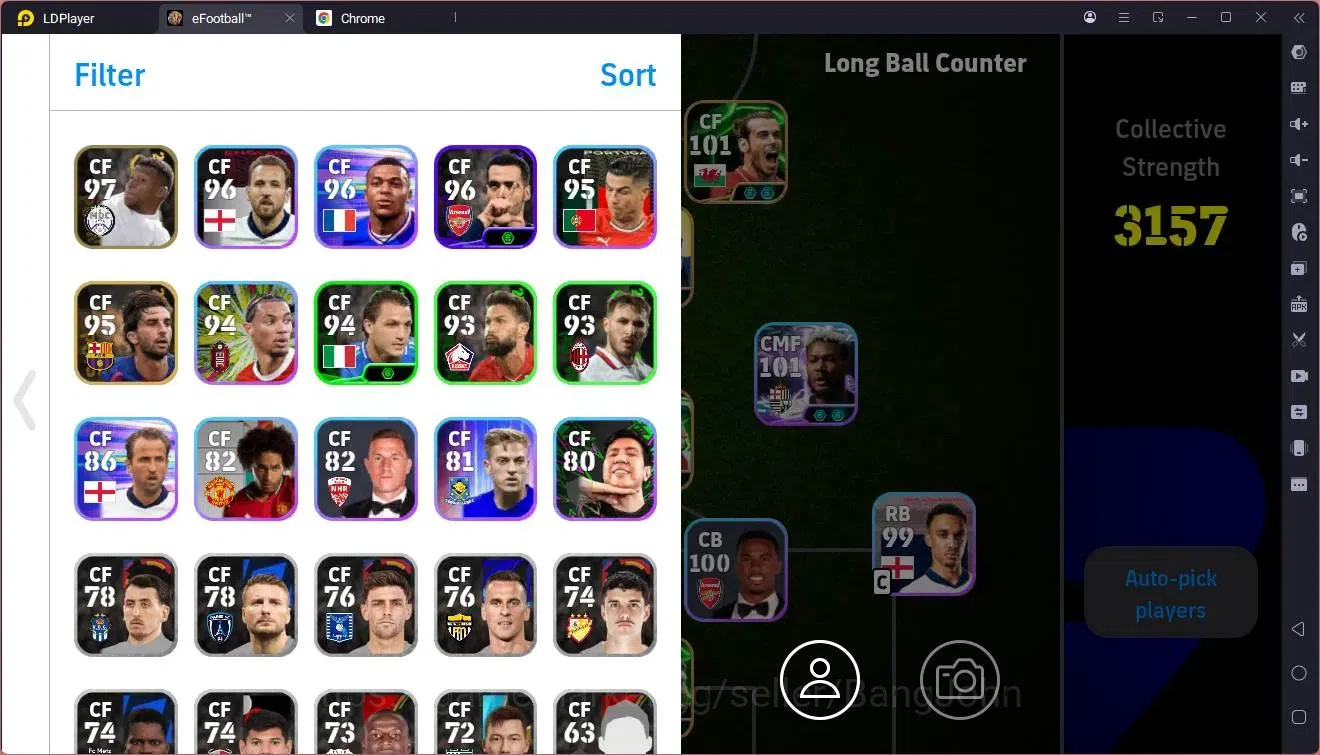 eFootball Accounts High-End Mobile |PW 3157|Epic Adriano,Forlán,Rijkaard,Abbiati Etc|SHW 2