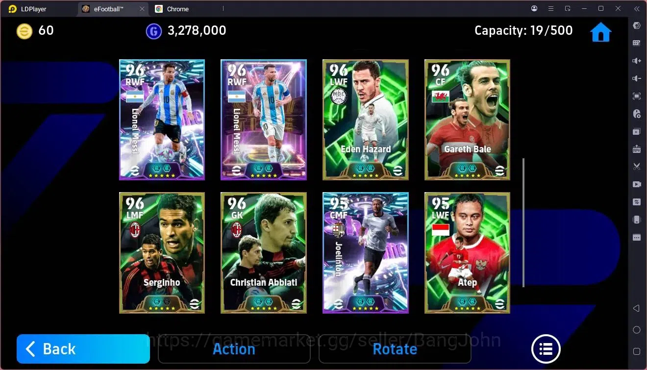 eFootball Accounts High-End Mobile |PW 3157|Epic Adriano,Forlán,Rijkaard,Abbiati Etc|SHW 5