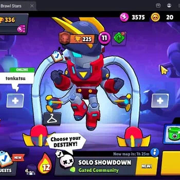 Brawl Stars Accounts Trophy 336 |13 Brawlers|3 Brawler Lv11(Shelly,Edgar,JUJU)|1 Legend(Edgar),2 Mythic,2 Epic Skins|2315