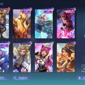 Mobile Legends: Bang Bang Collector Skin 109, Hero 67, CC nata, epic karrie, Valentine image 1