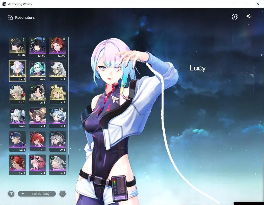 Wuthering Waves Accounts SEA|UL 48|2 Limited| Lucy R6+Sign,Rebecca | MC Fem image 2