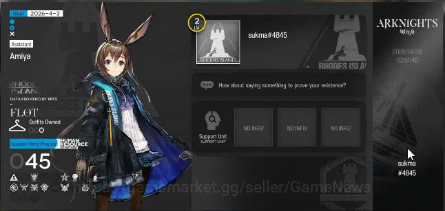 Arknights Accounts Lv 2 | 45 Operator | 1 Limited | [SilverAsh the Re image 8