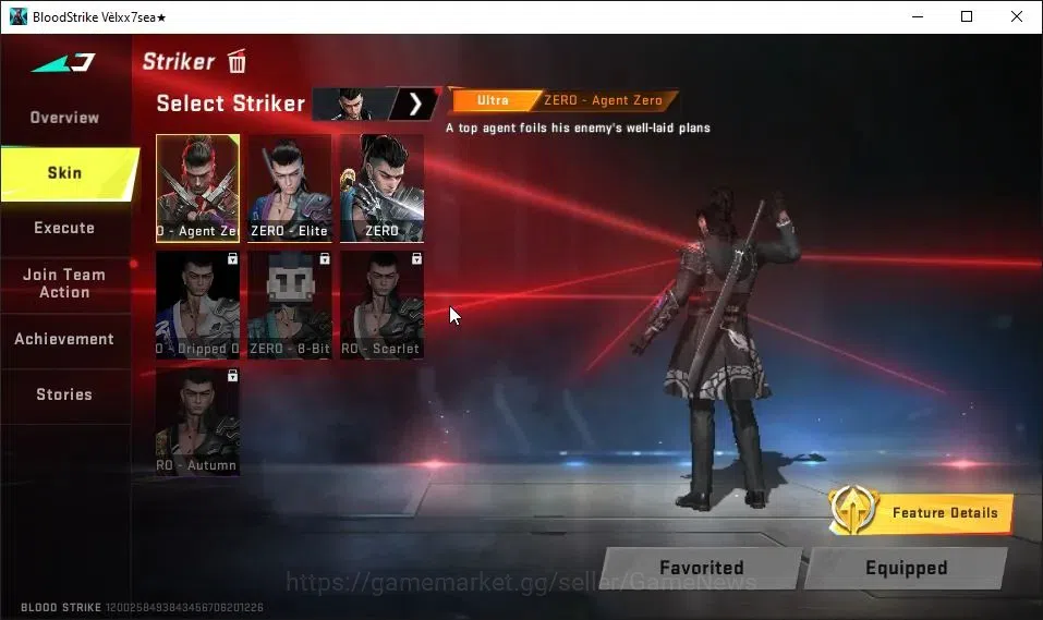 Blood Strike Accounts ASIA|Melee ULTRA Sword|5 ULTRA[Origin-12,UMP45,Etc image 10
