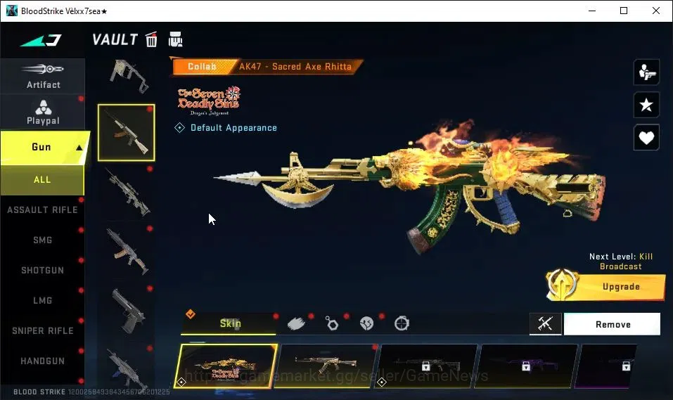 Blood Strike Accounts ASIA|Melee ULTRA Sword|5 ULTRA[Origin-12,UMP45,Etc image 9