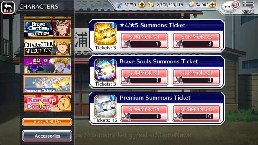 Bleach: Brave Souls Accounts [GLOBAL]54K Orb|9 th Aniv[Ichigo,Kenpaci],Renewed, image 19