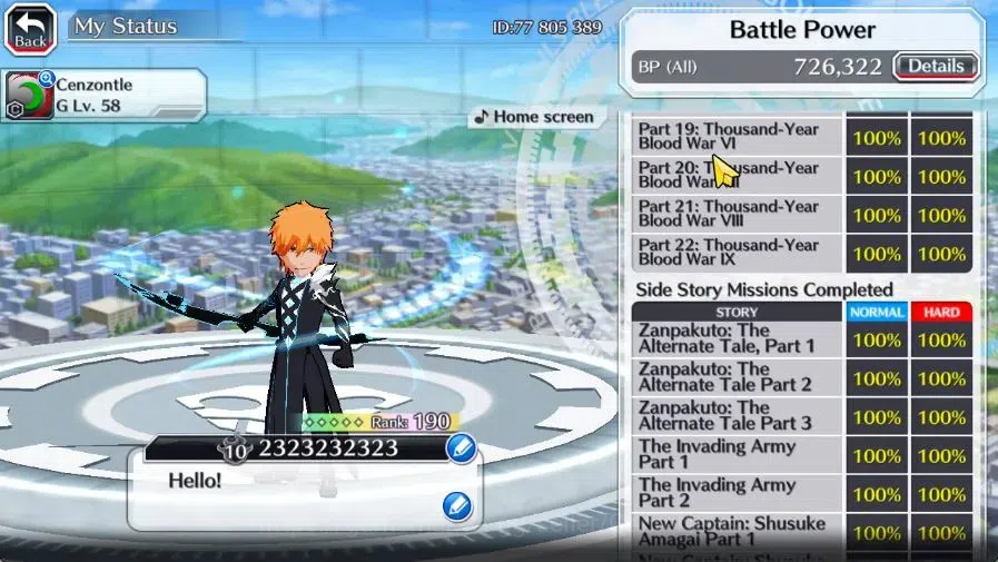 Bleach: Brave Souls Accounts [GLOBAL]54K Orb|9 th Aniv[Ichigo,Kenpaci],Renewed, image 6