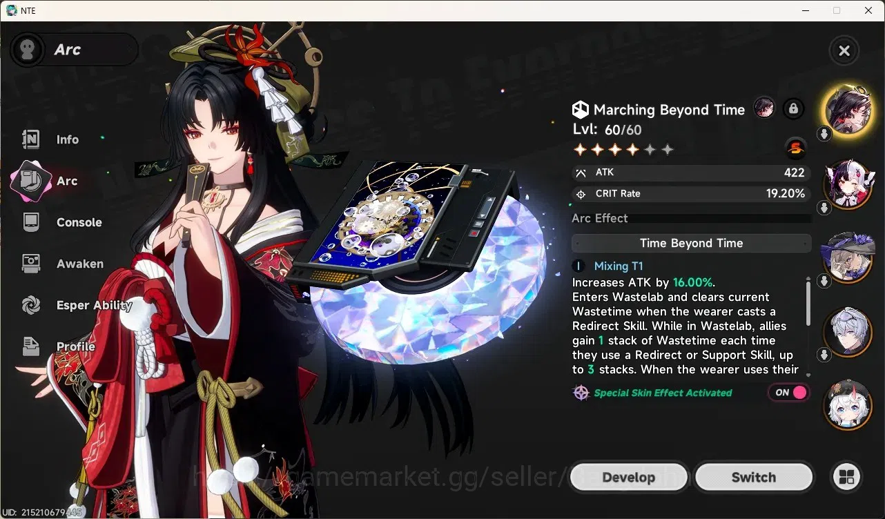 Neverness to Everness Accounts SEA|Lv. 45 |8 S-Class/4 Limited [Shinku,Hotori,Lacrimosa,Chaos]+Sign|Mc Male|TakeMail Check 5