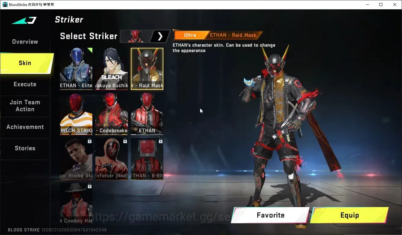 Blood Strike Accounts ASIA|ETERNAL DeAgle+MELEE TalonKnife,Collab ENZO K image 10